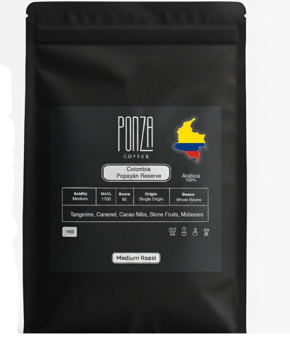 Popayán – Coffee Beans Colombia 1000G