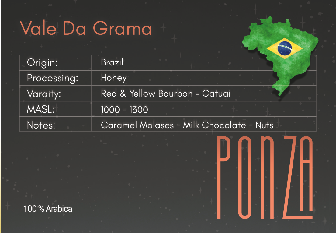 Coffee Beans Brazil _Val Da Grama 250 G